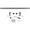 Ekena Millwork Premium J-Top Mount Barn Door Hardware Set w/ 4' Track for 1 3/8" to 2 1/4" Doors, PC Chrome GB60010H4CR - alternate 4